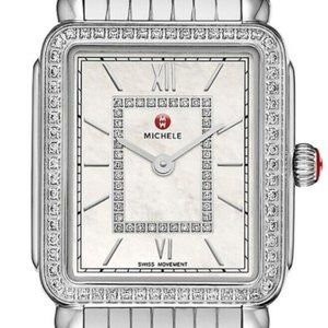 Michele Deco II Women's Diamond 0.52CT  Watch MWW06X000038
